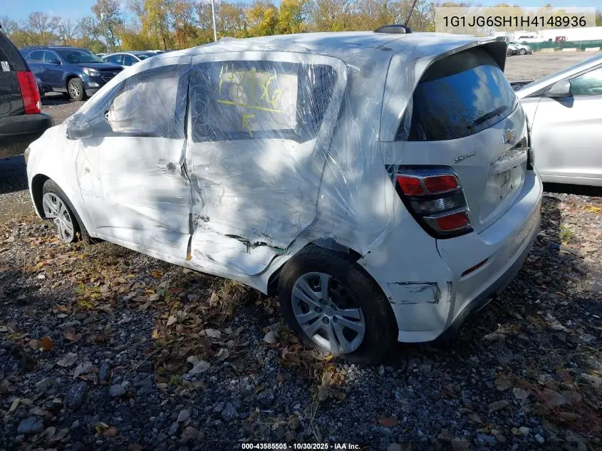 1G1JG6SH1H4148936 2017 Chevrolet Sonic Lt Auto