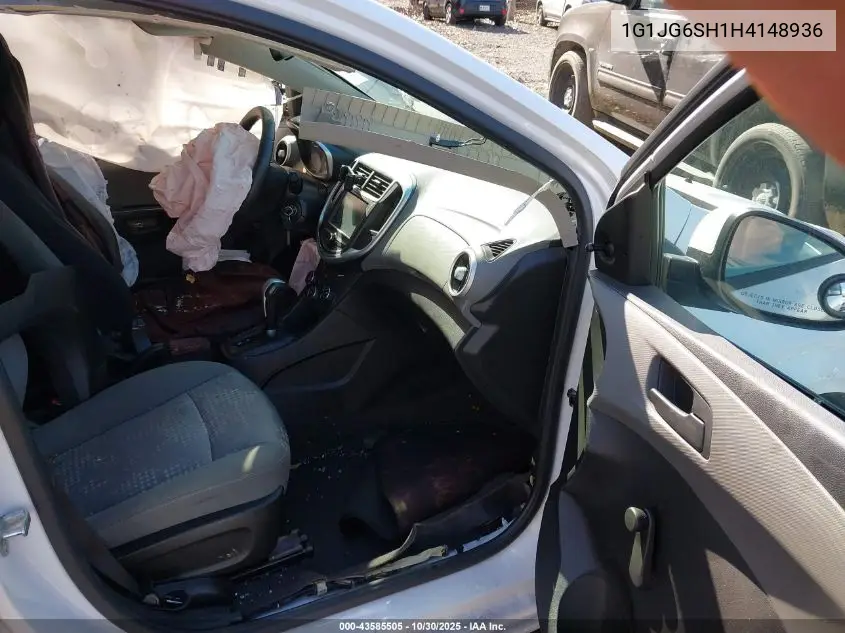 1G1JG6SH1H4148936 2017 Chevrolet Sonic Lt Auto