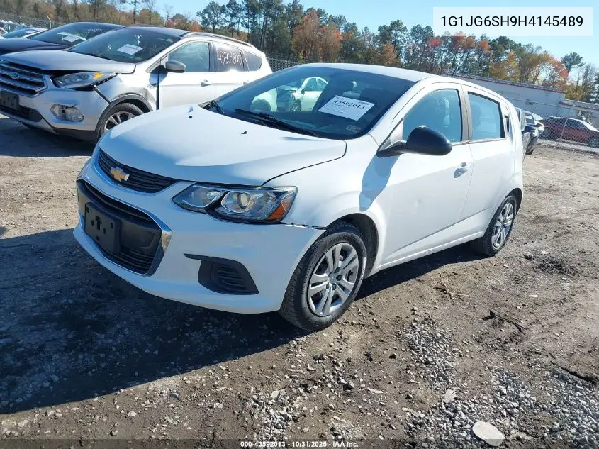 1G1JG6SH9H4145489 2017 Chevrolet Sonic Lt Auto