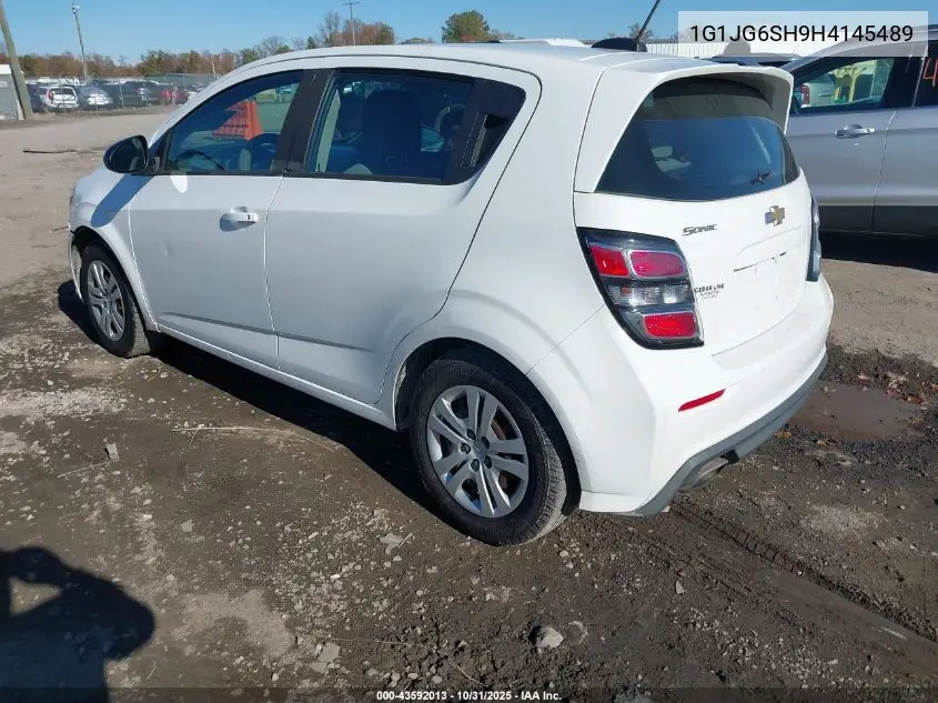1G1JG6SH9H4145489 2017 Chevrolet Sonic Lt Auto