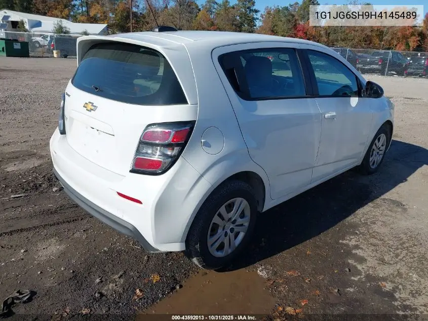 1G1JG6SH9H4145489 2017 Chevrolet Sonic Lt Auto