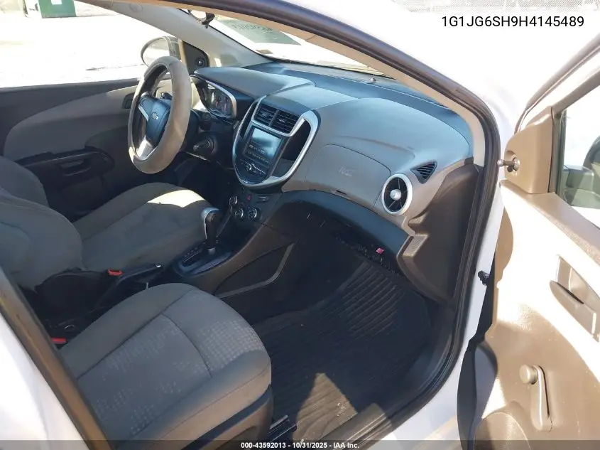 1G1JG6SH9H4145489 2017 Chevrolet Sonic Lt Auto