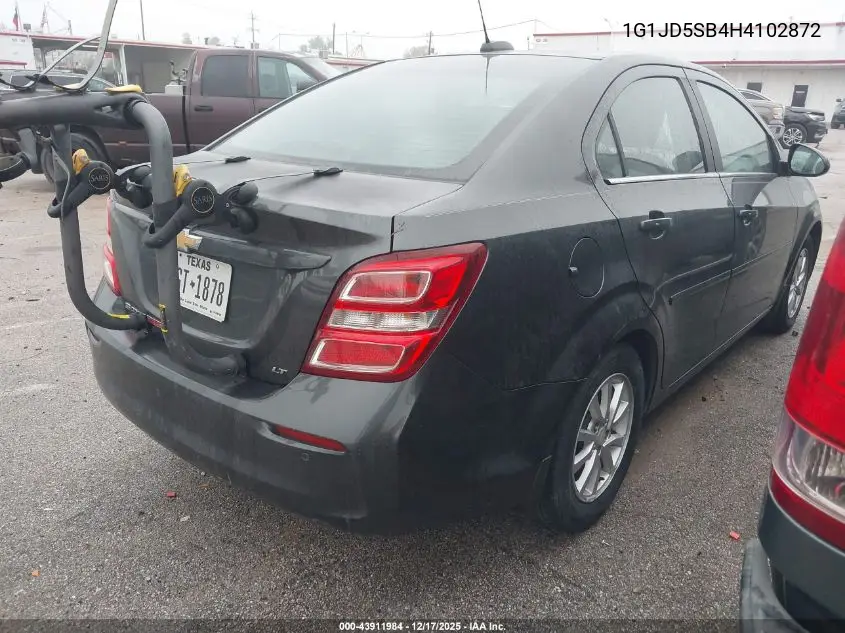 1G1JD5SB4H4102872 2017 Chevrolet Sonic Lt Auto
