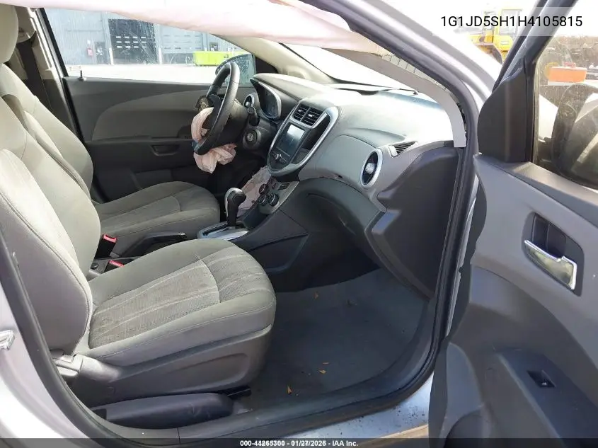 1G1JD5SH1H4105815 2017 Chevrolet Sonic Lt Auto