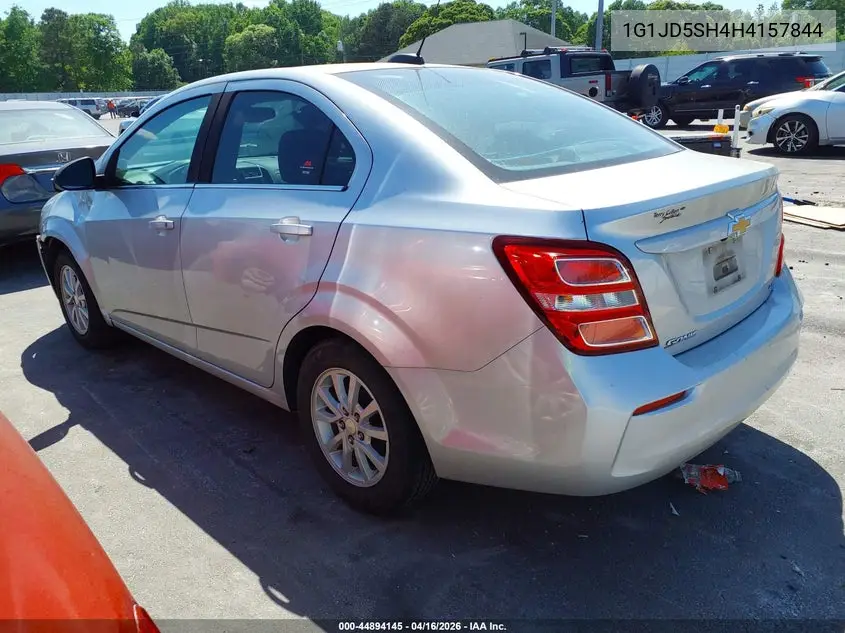 1G1JD5SH4H4157844 2017 Chevrolet Sonic Lt Auto