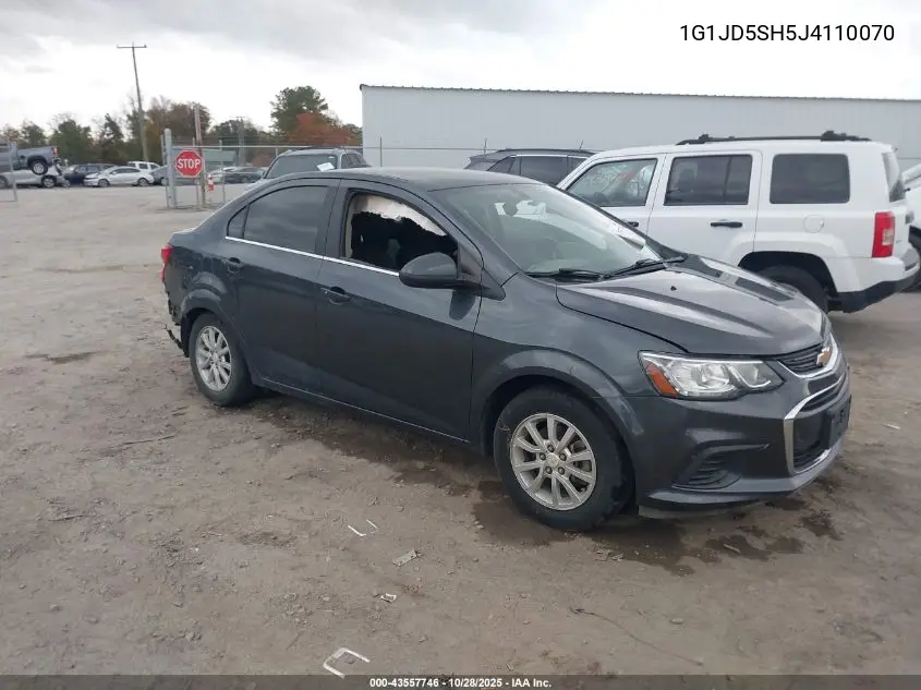1G1JD5SH5J4110070 2018 Chevrolet Sonic Lt Auto