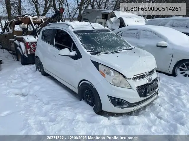 KL8CF6S90DC514261 2013 Chevrolet Spark Lt