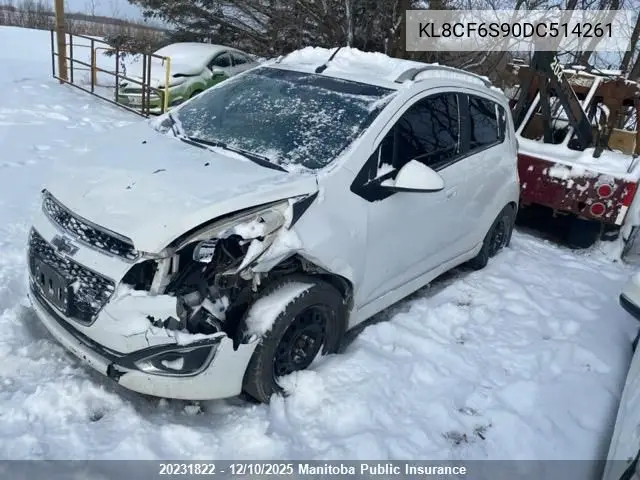 KL8CF6S90DC514261 2013 Chevrolet Spark Lt
