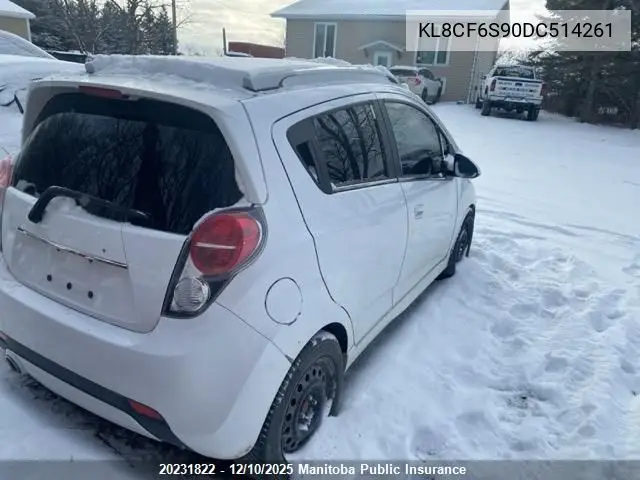 KL8CF6S90DC514261 2013 Chevrolet Spark Lt