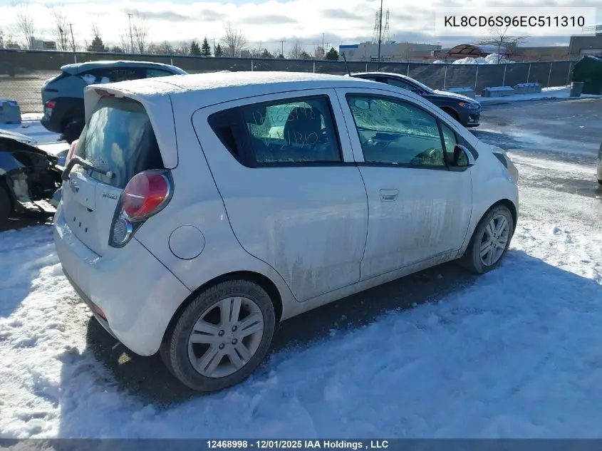 KL8CD6S96EC511310 2014 Chevrolet Spark