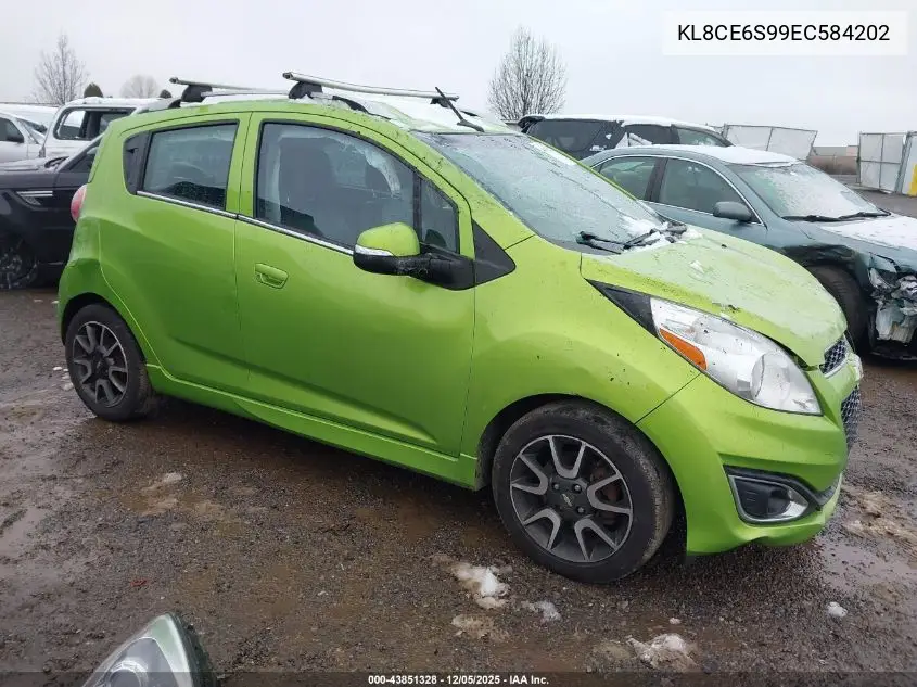 KL8CE6S99EC584202 2014 Chevrolet Spark 2Lt Manual