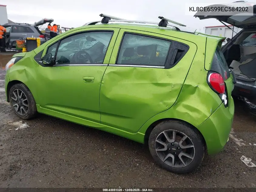KL8CE6S99EC584202 2014 Chevrolet Spark 2Lt Manual