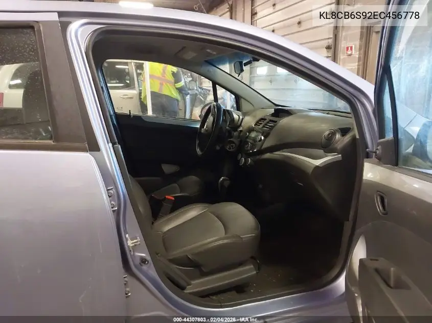 KL8CB6S92EC456778 2014 Chevrolet Spark Ls Auto