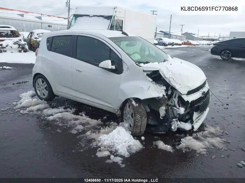 KL8CD6S91FC770868 2015 Chevrolet Spark 1Lt Cvt