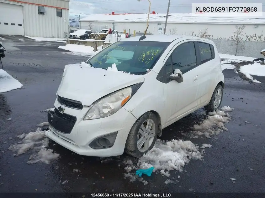 KL8CD6S91FC770868 2015 Chevrolet Spark 1Lt Cvt