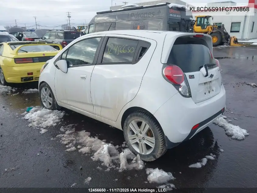 KL8CD6S91FC770868 2015 Chevrolet Spark 1Lt Cvt