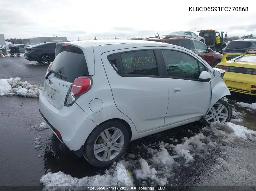 KL8CD6S91FC770868 2015 Chevrolet Spark 1Lt Cvt