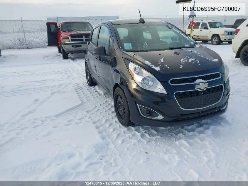 KL8CD6S95FC790007 2015 Chevrolet Spark 1Lt