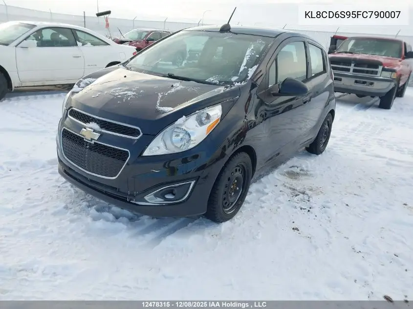KL8CD6S95FC790007 2015 Chevrolet Spark 1Lt