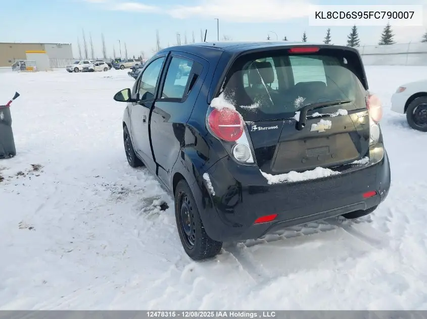 KL8CD6S95FC790007 2015 Chevrolet Spark 1Lt