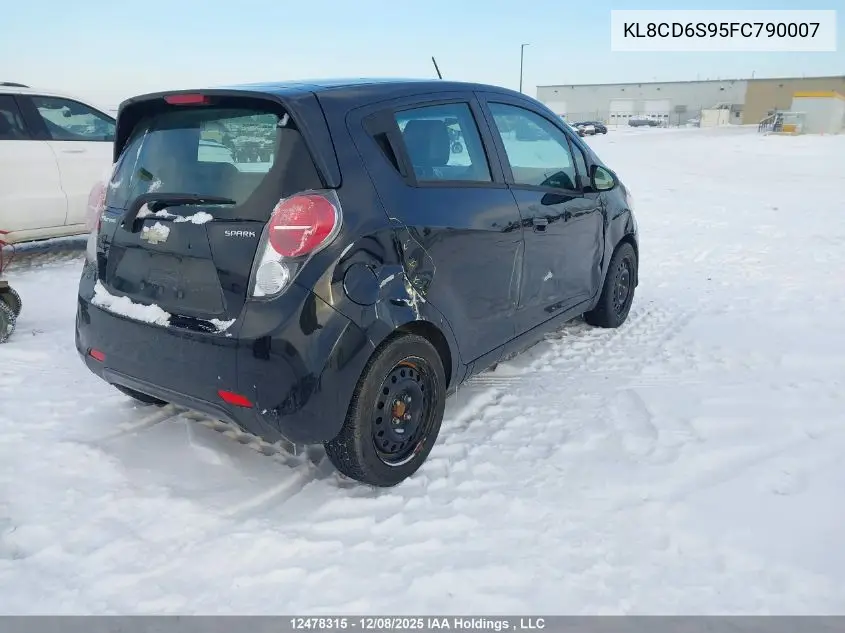 KL8CD6S95FC790007 2015 Chevrolet Spark 1Lt