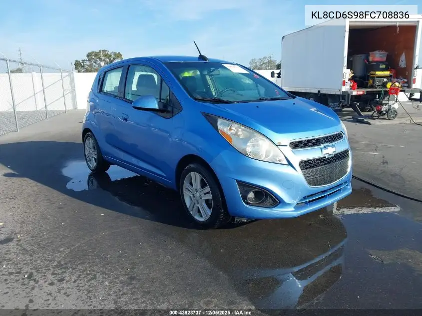 KL8CD6S98FC708836 2015 Chevrolet Spark 1Lt Cvt