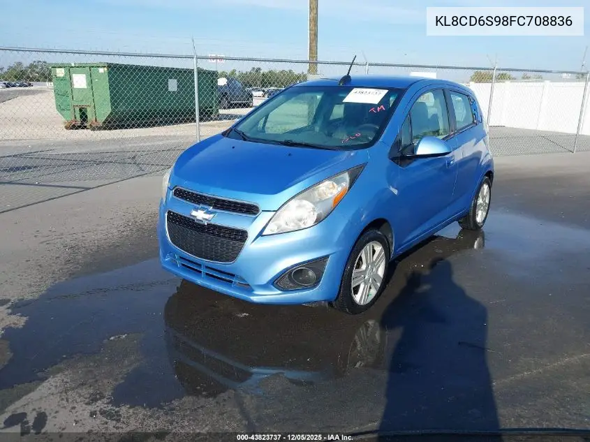 KL8CD6S98FC708836 2015 Chevrolet Spark 1Lt Cvt