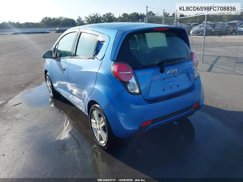 KL8CD6S98FC708836 2015 Chevrolet Spark 1Lt Cvt