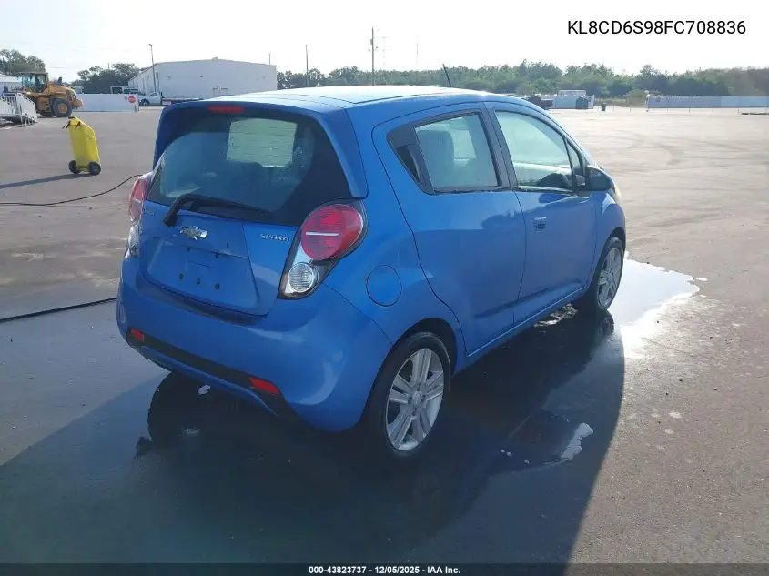 KL8CD6S98FC708836 2015 Chevrolet Spark 1Lt Cvt