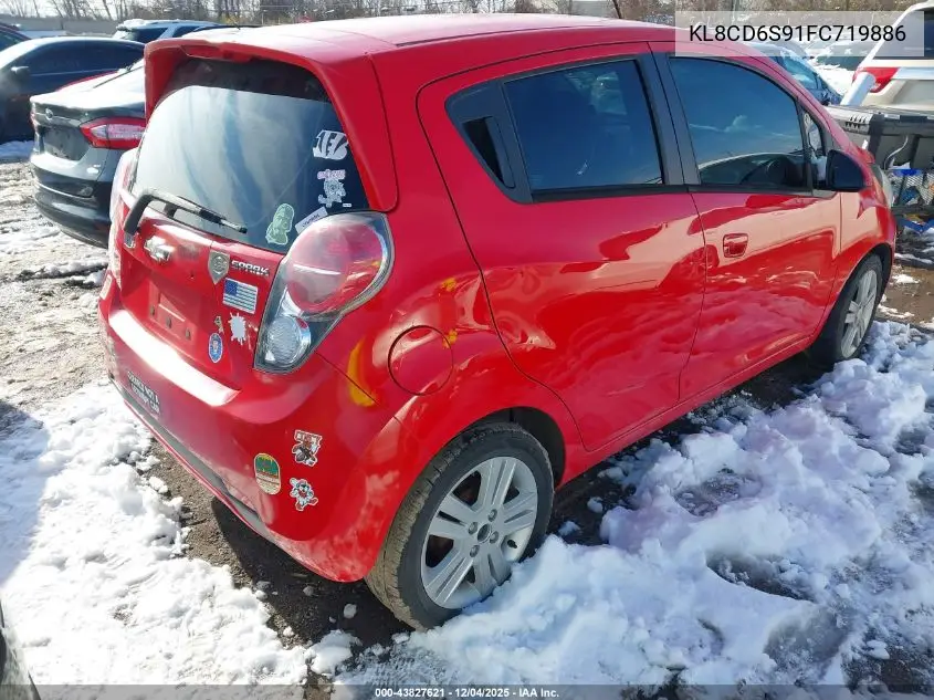 KL8CD6S91FC719886 2015 Chevrolet Spark 1Lt Cvt
