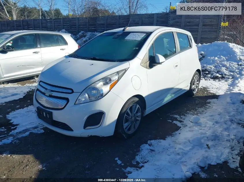 KL8CK6S00FC779178 2015 Chevrolet Spark Ev 1Lt