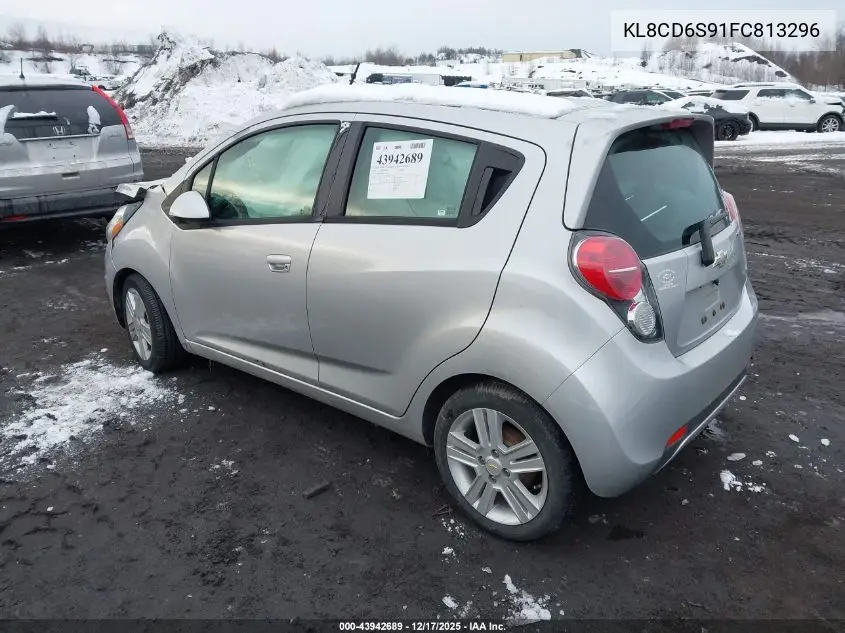 KL8CD6S91FC813296 2015 Chevrolet Spark 1Lt Cvt