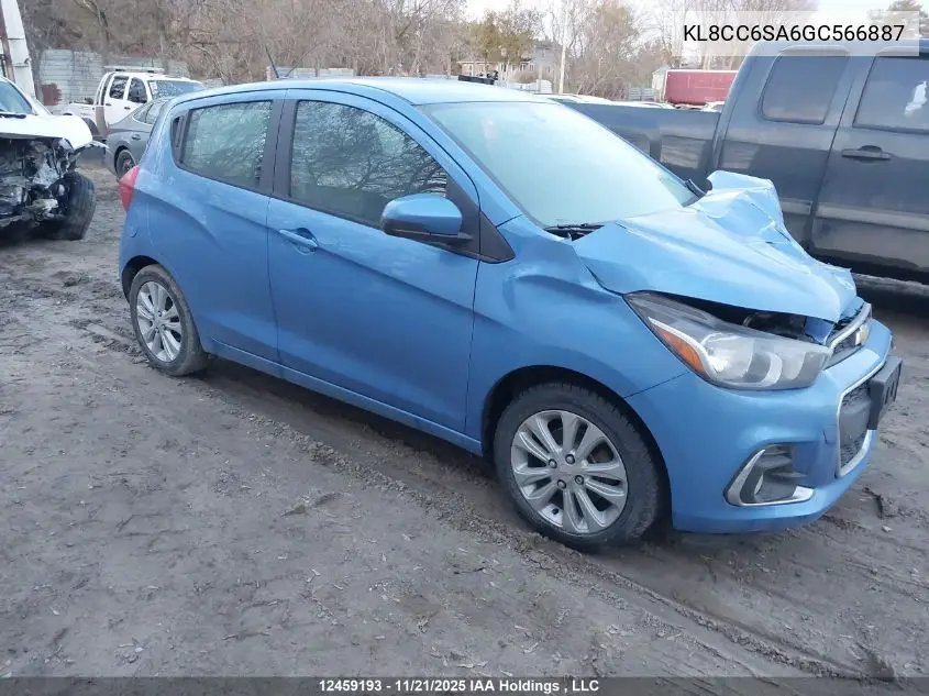 KL8CC6SA6GC566887 2016 Chevrolet Spark 1Lt