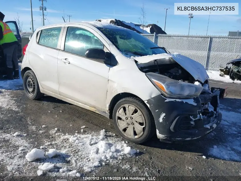 KL8CB6SA3HC737535 2017 Chevrolet Spark