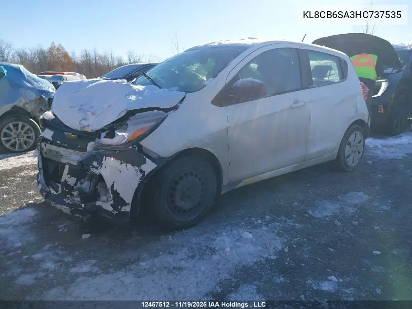 KL8CB6SA3HC737535 2017 Chevrolet Spark