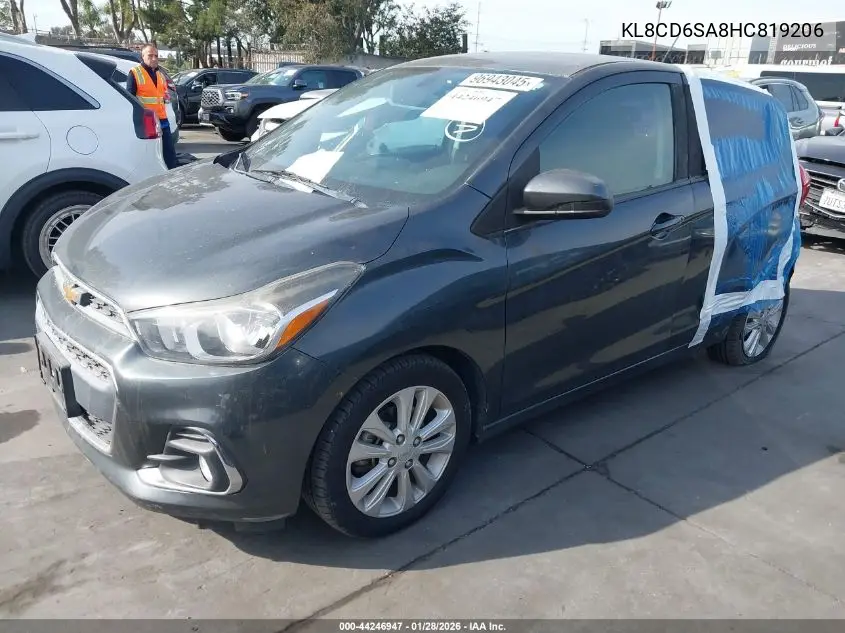 KL8CD6SA8HC819206 2017 Chevrolet Spark 1Lt Cvt
