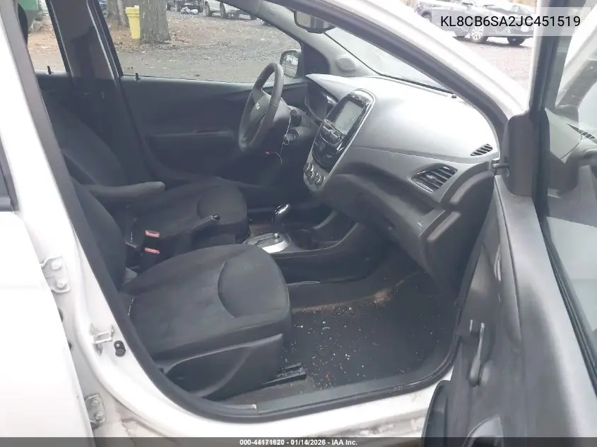 KL8CB6SA2JC451519 2018 Chevrolet Spark Ls Cvt