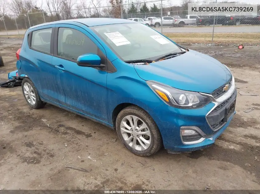 KL8CD6SA5KC739269 2019 Chevrolet Spark 1Lt Cvt