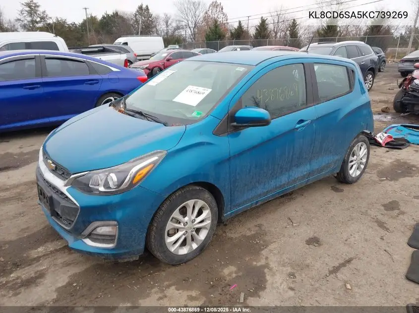 KL8CD6SA5KC739269 2019 Chevrolet Spark 1Lt Cvt