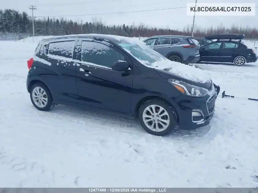 KL8CD6SA4LC471025 2020 Chevrolet Spark 1Lt Cvt