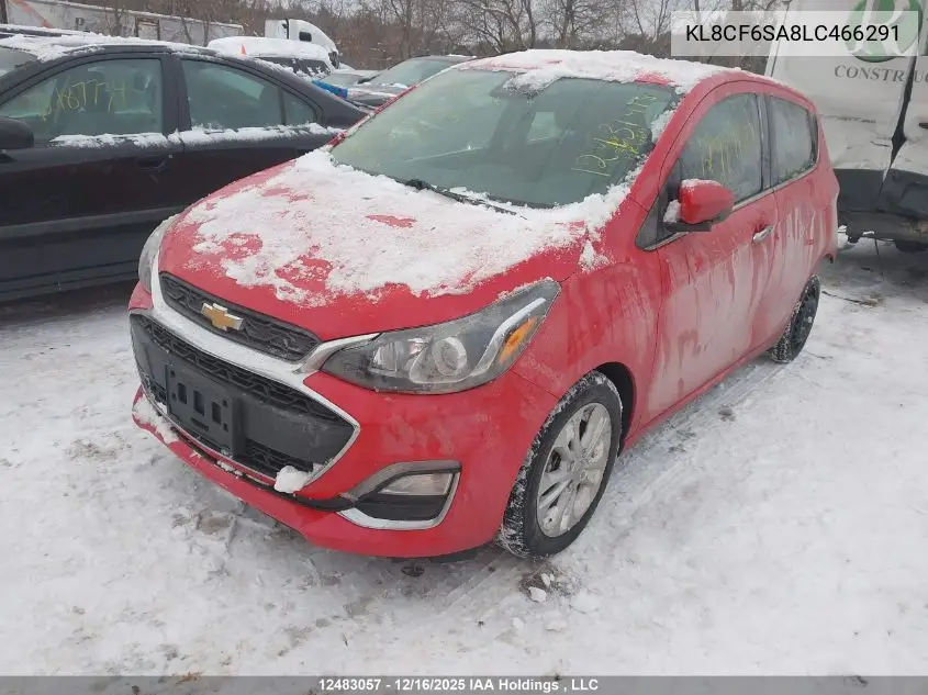 KL8CF6SA8LC466291 2020 Chevrolet Spark 2Lt Cvt
