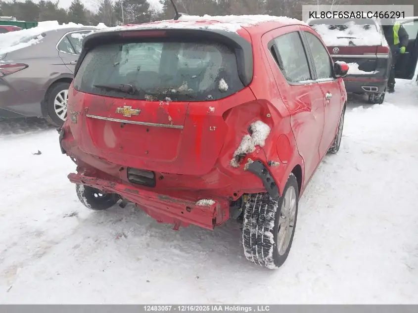 KL8CF6SA8LC466291 2020 Chevrolet Spark 2Lt Cvt