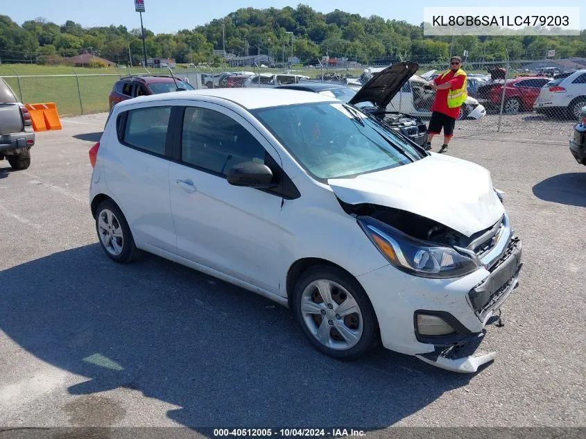 KL8CB6SA1LC479203 2020 Chevrolet Spark Fwd Ls Automatic