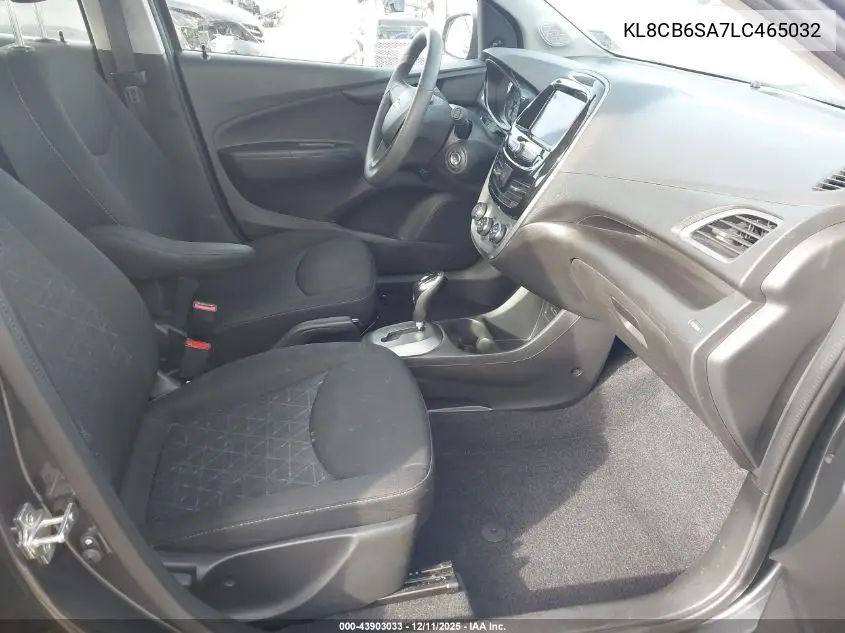KL8CB6SA7LC465032 2020 Chevrolet Spark Fwd Ls Automatic