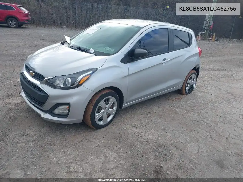 KL8CB6SA1LC462756 2020 Chevrolet Spark Fwd Ls Automatic