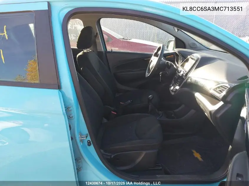 KL8CC6SA3MC713551 2021 Chevrolet Spark