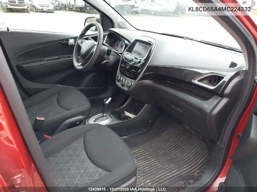 KL8CD6SA4MC224332 2021 Chevrolet Spark 1Lt