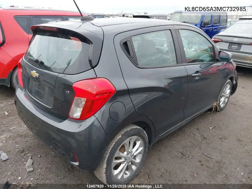 KL8CD6SA3MC732985 2021 Chevrolet Spark 1Lt