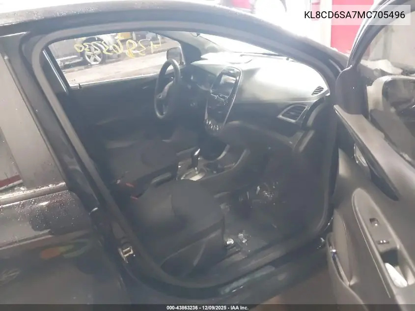 KL8CD6SA7MC705496 2021 Chevrolet Spark Fwd 1Lt Automatic