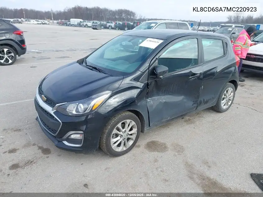 KL8CD6SA7MC220923 2021 Chevrolet Spark Fwd 1Lt Automatic